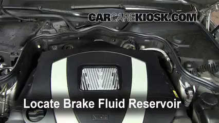 2008 Mercedes-Benz E350 4Matic 3.5L V6 Sedan Brake Fluid Add Fluid